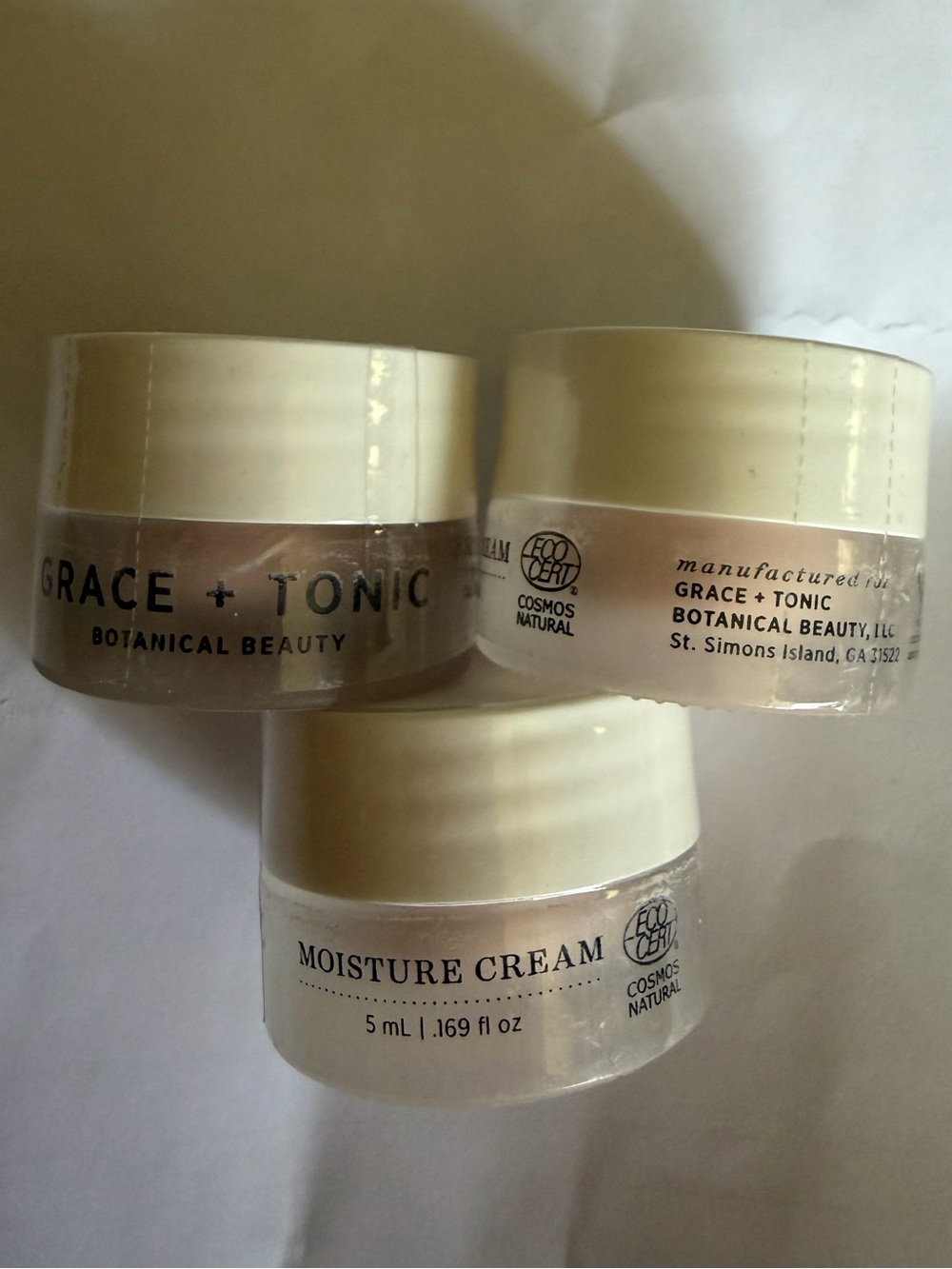 Grace & Tonic Moisture Cream - 3 pack